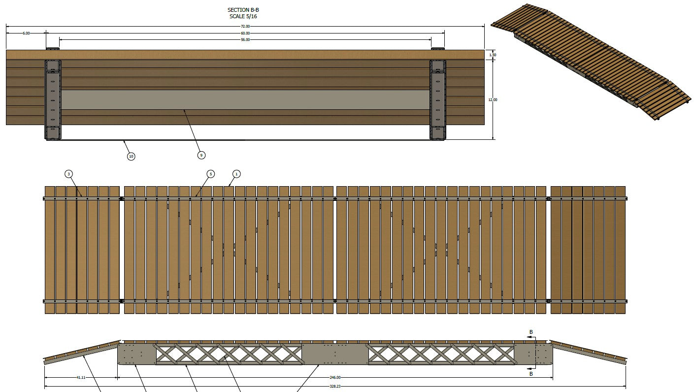 20' Light Duty Bridge