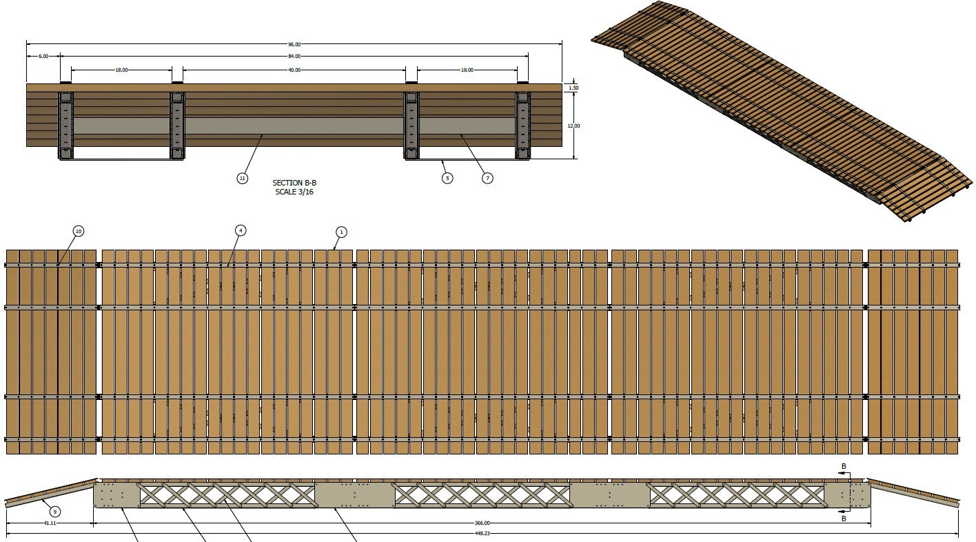 30' Heavy Duty Bridge