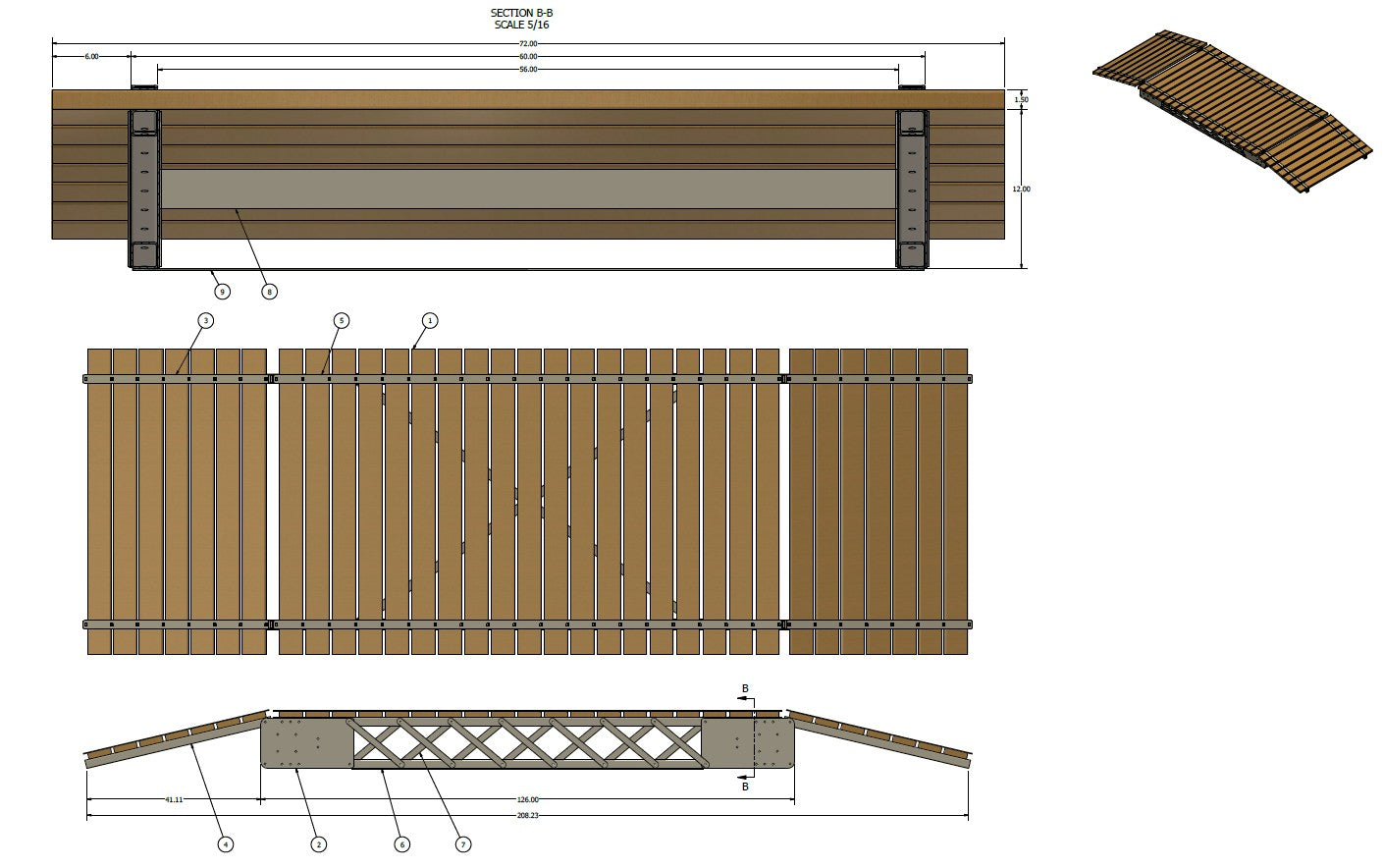 10' Light Duty Bridge