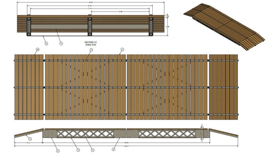 20' Medium Duty Bridge