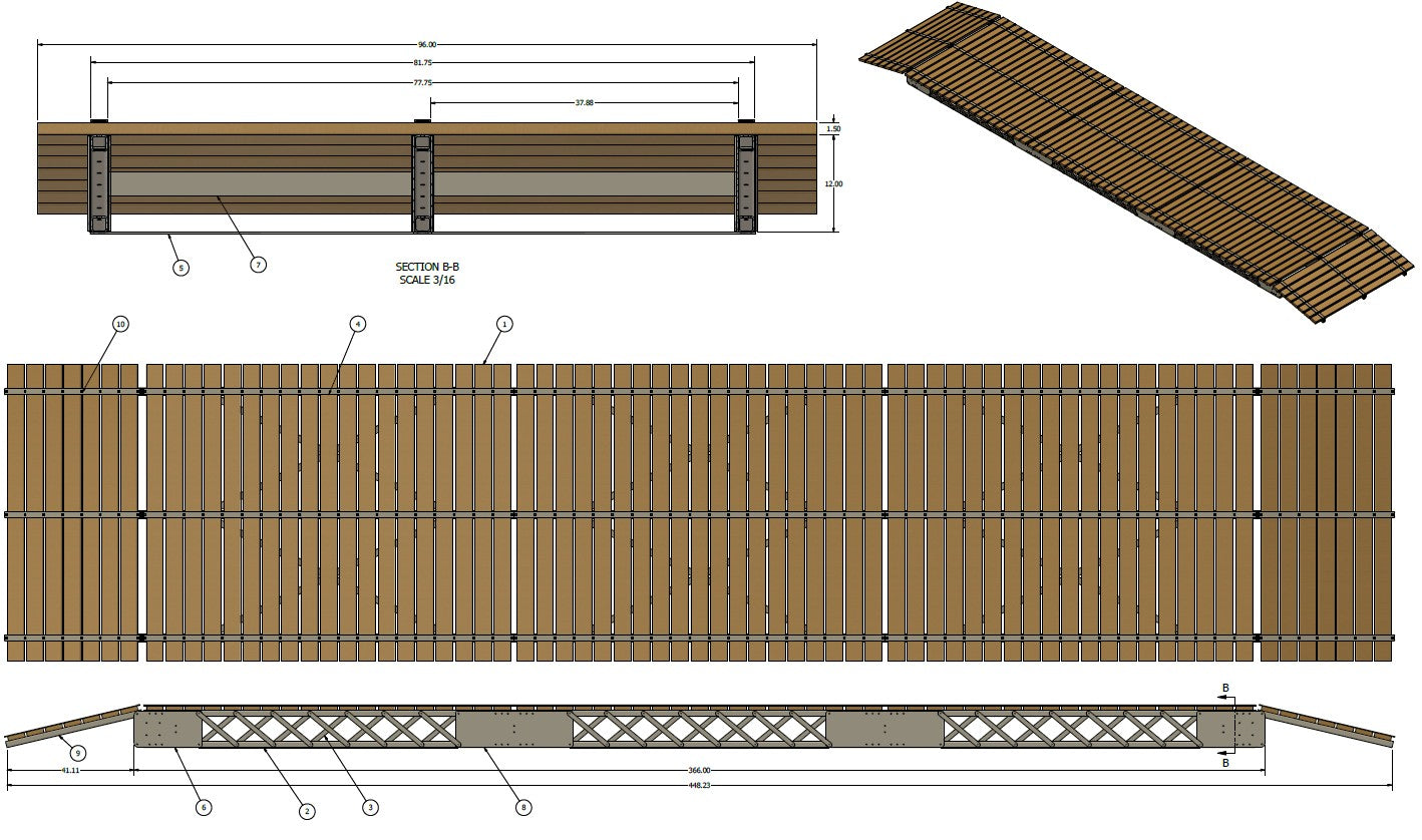 30' Medium Duty Bridge