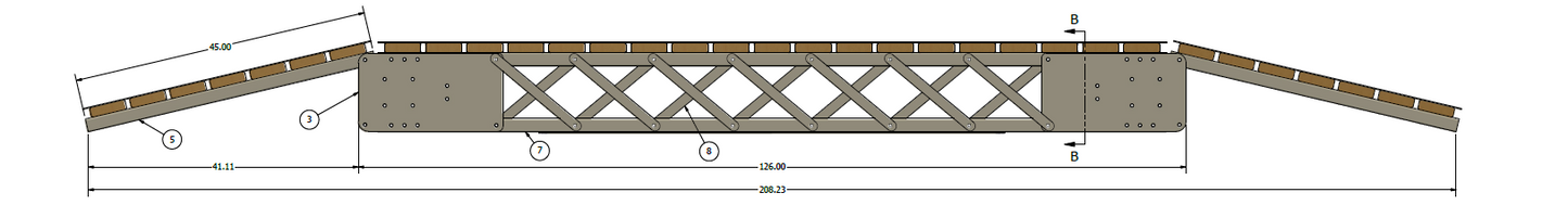 10' Ultra-Light Duty Bridge